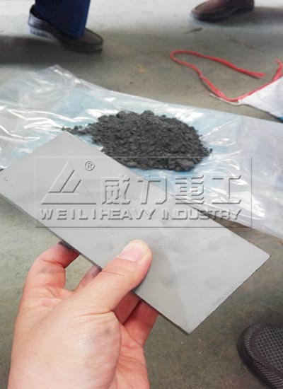 立臥兩用金屬粉末成型液壓機的試機實例