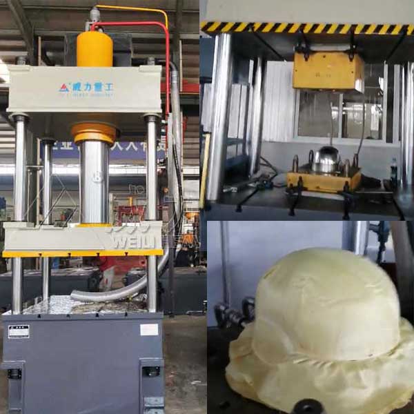 生產(chǎn)頭盔機(jī)器設(shè)備-200噸玻璃鋼頭盔成型液壓機(jī)