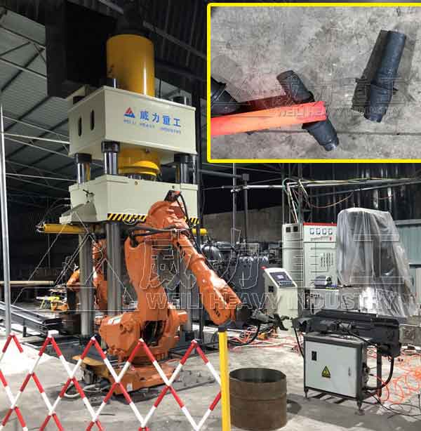 1000噸長軸熱鍛成型液壓機