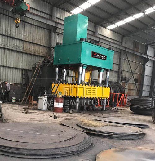 1000噸封頭液壓機(jī)