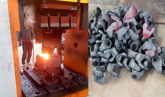 多向鍛造汽車萬向節(jié)叉