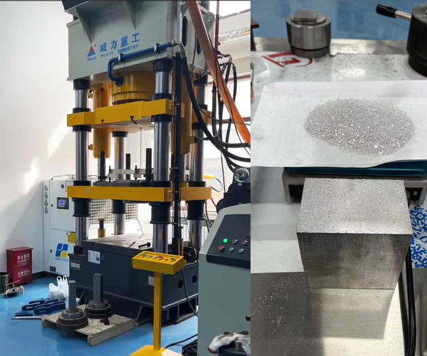 500噸合金粉末液壓機(jī)-500T粉末壓塊機(jī)